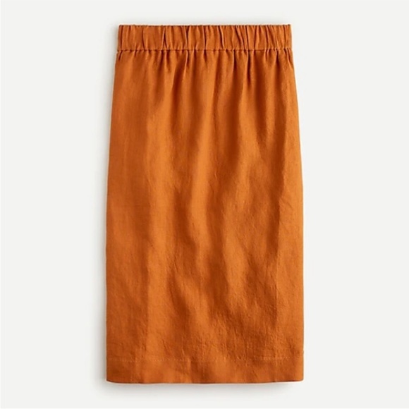 J. Crew - Pull-on linen skirt - Picture 3 of 6